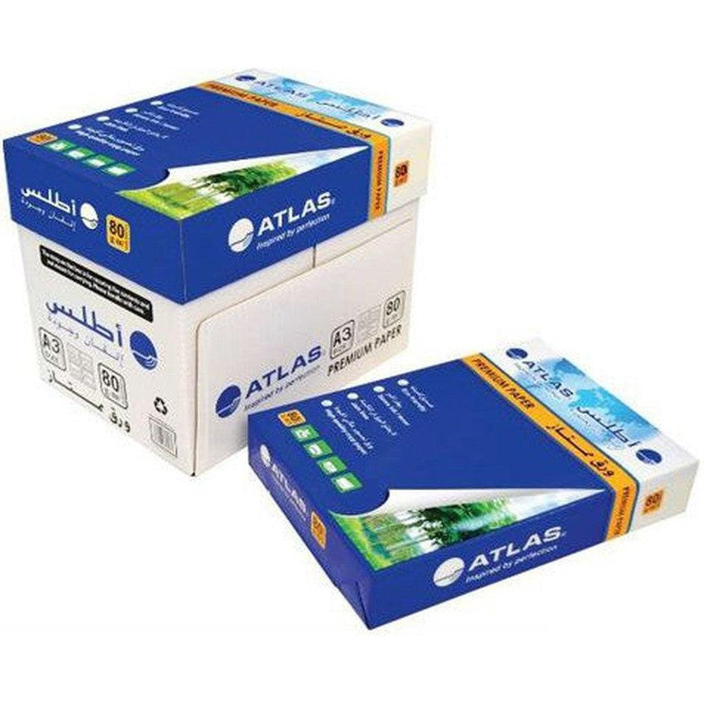 Atlas Photocopy Paper A3 80Gsm Carton