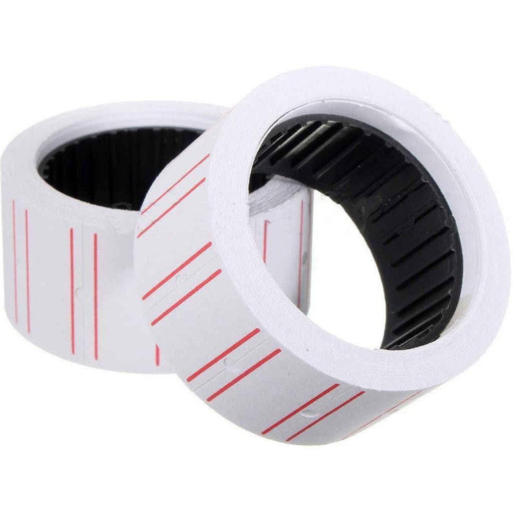 Atlas Price Labels Sticker Single Row 21Mmx12Mm 20Roll/Shrink
