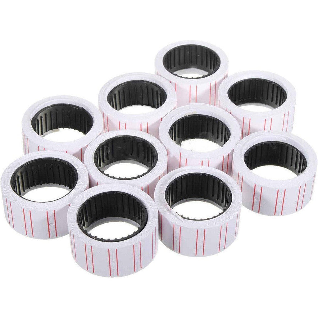 Atlas Price Labels Sticker Single Row 21Mmx12Mm 20Roll/Shrink