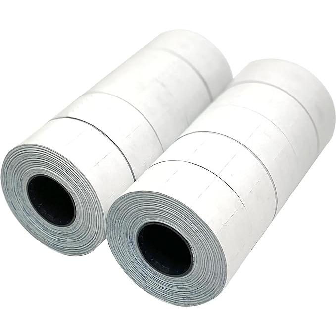 Atlas Two-line print White Pricing Labels Box of 36 Labels) for 2 Line Price and Date Machine