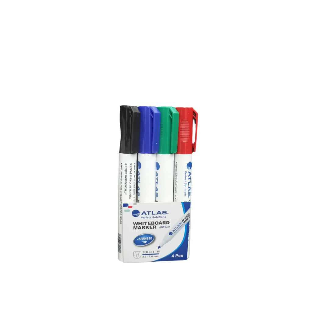 Atlas White Board Marker Set of 4