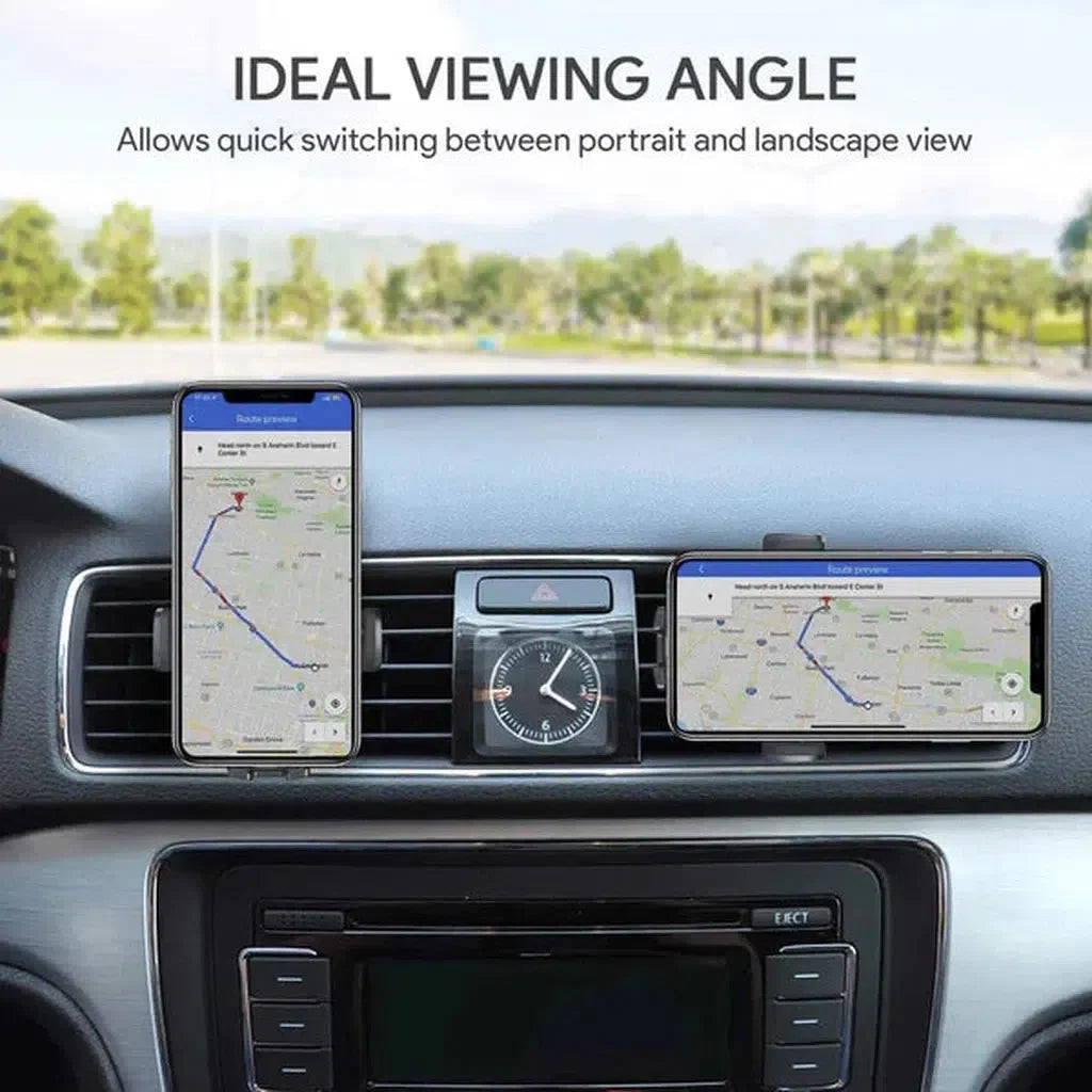 Aukey 360-Degree Flexible Car Air Vent Phone Holder Car Mount – Black