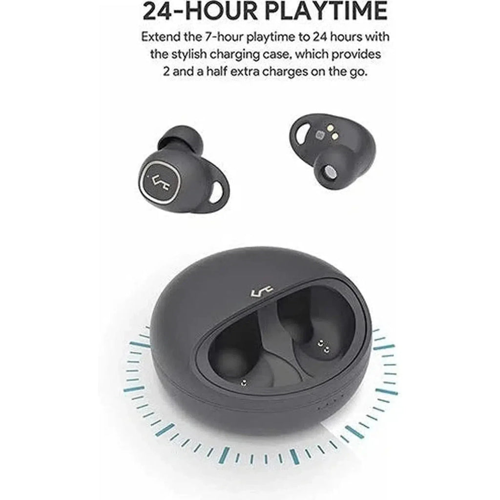 AUKEY True Wireless Earbuds with Rechargeable Case - Black