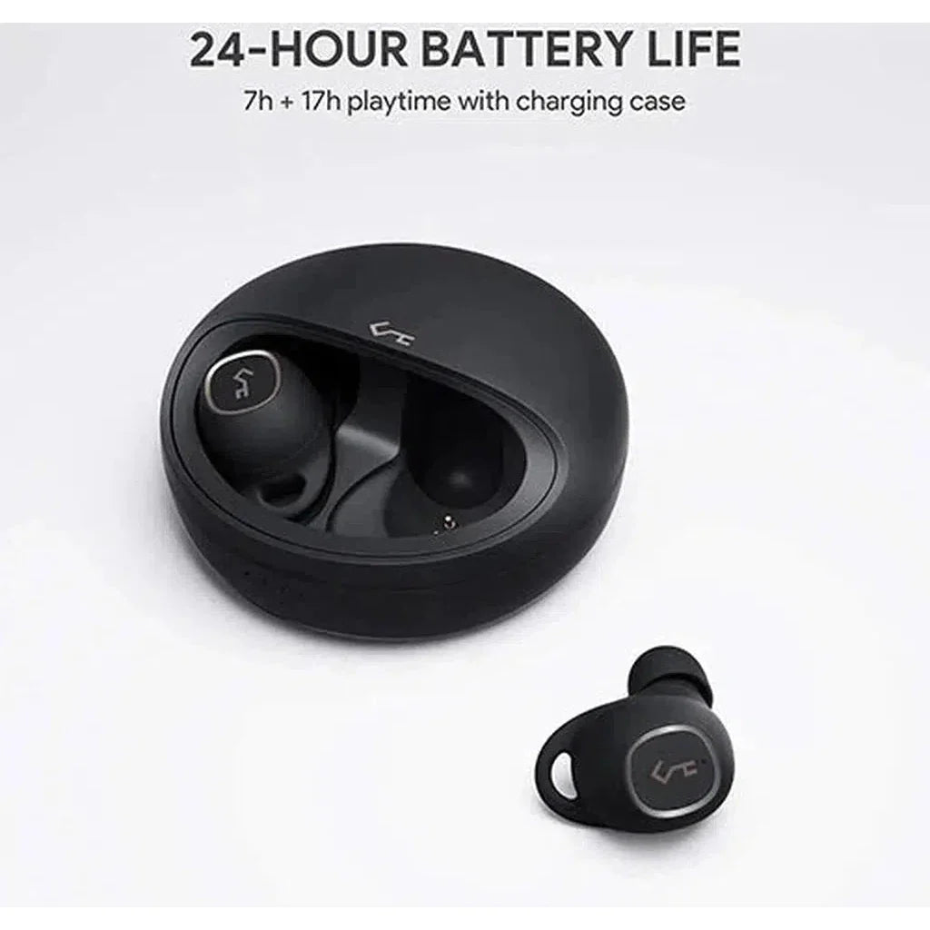 AUKEY True Wireless Earbuds with Rechargeable Case - Black