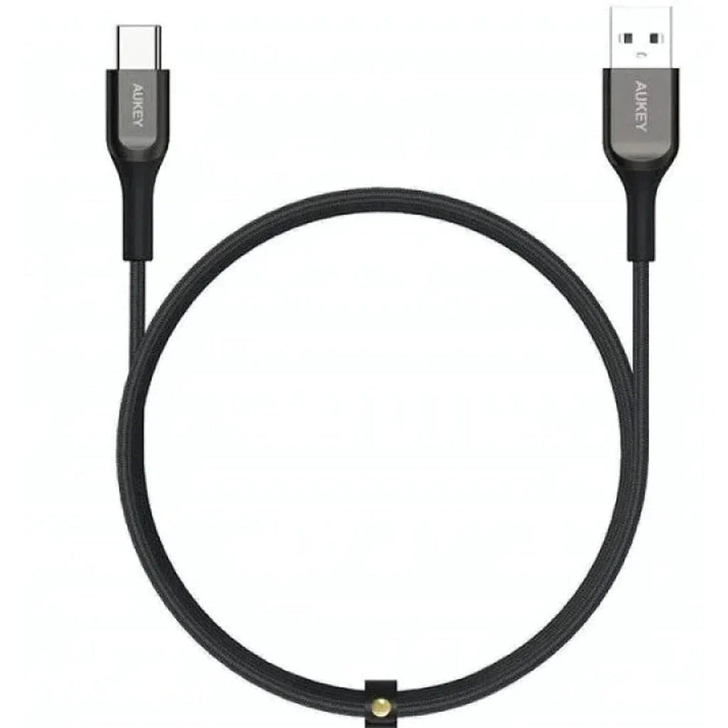 Aukey Kevlar Core Usb-C To C 1.2M Cable - Black