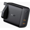 Aukey Pa-B4 Bk Dual-Port 65W Pd Wall Charger With Gan Power Tech