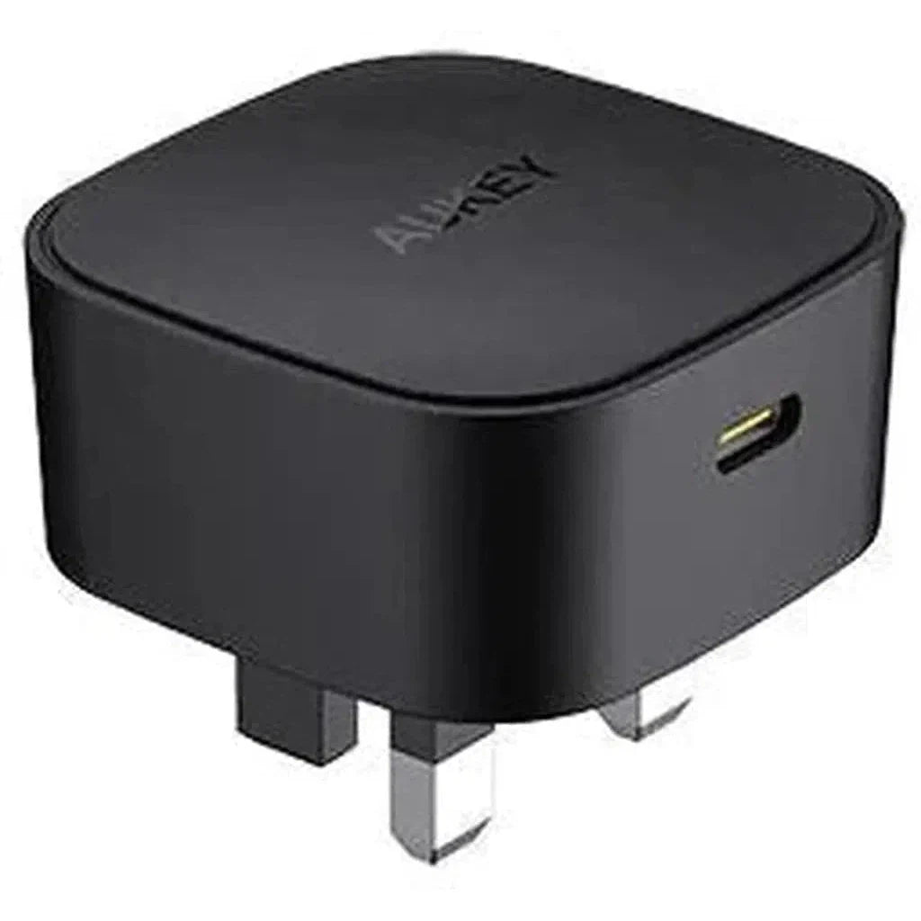 Aukey Pa-Y25 Bk 20W Single Port Pd Charger- Black