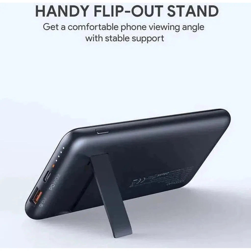Aukey Pb-Wl02 10,000Mah Wireless Charging Power Bank - Black
