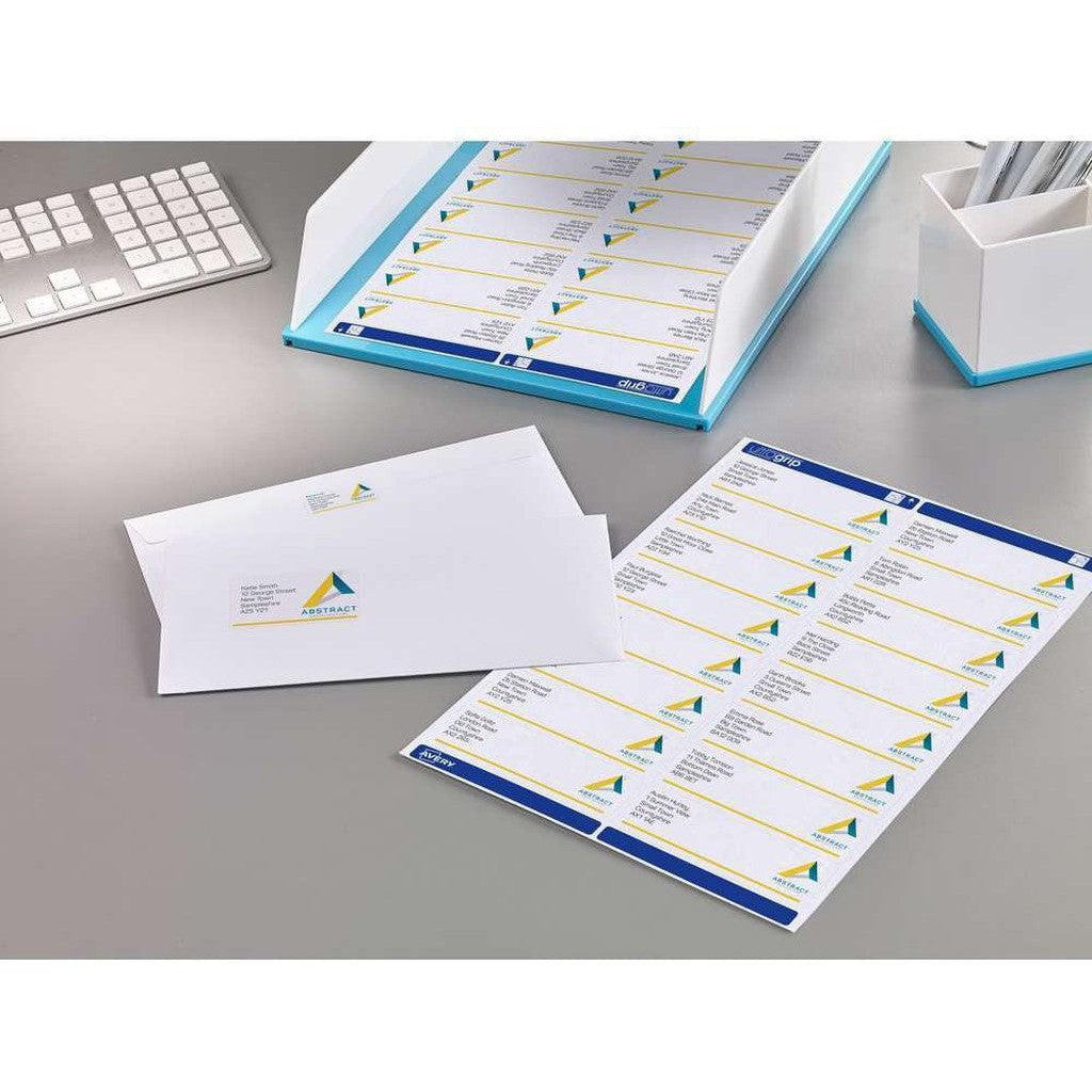 Avery Self Adhesive Address Mailing Labels L7162-100