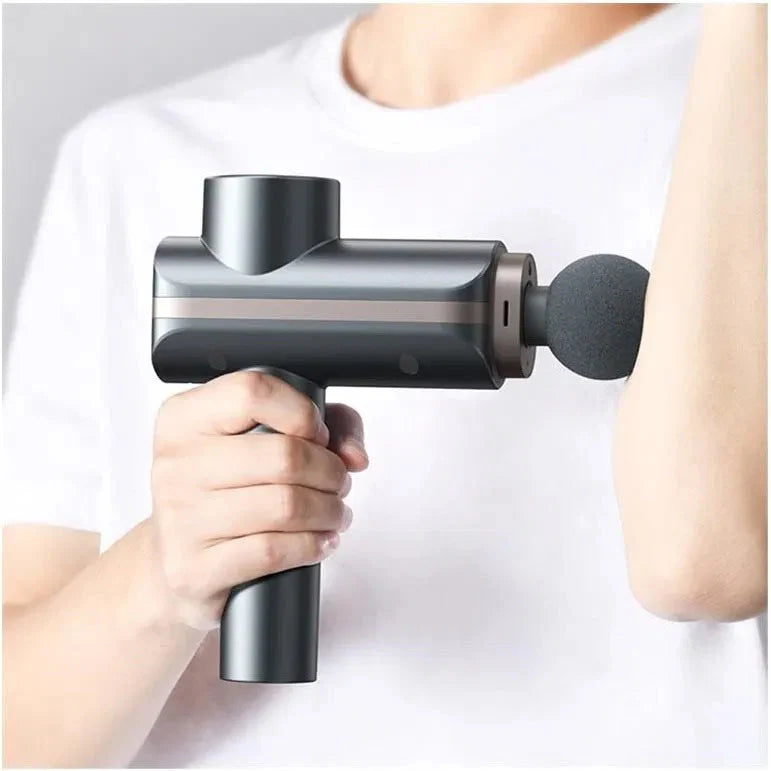 BASEUS BOOSTER DUAL MODE MASSAGE GUN DARK GRAY