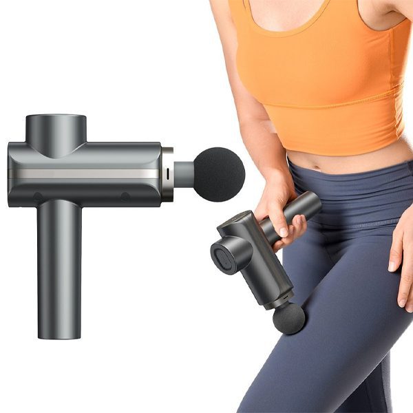 BASEUS BOOSTER DUAL MODE MASSAGE GUN DARK GRAY