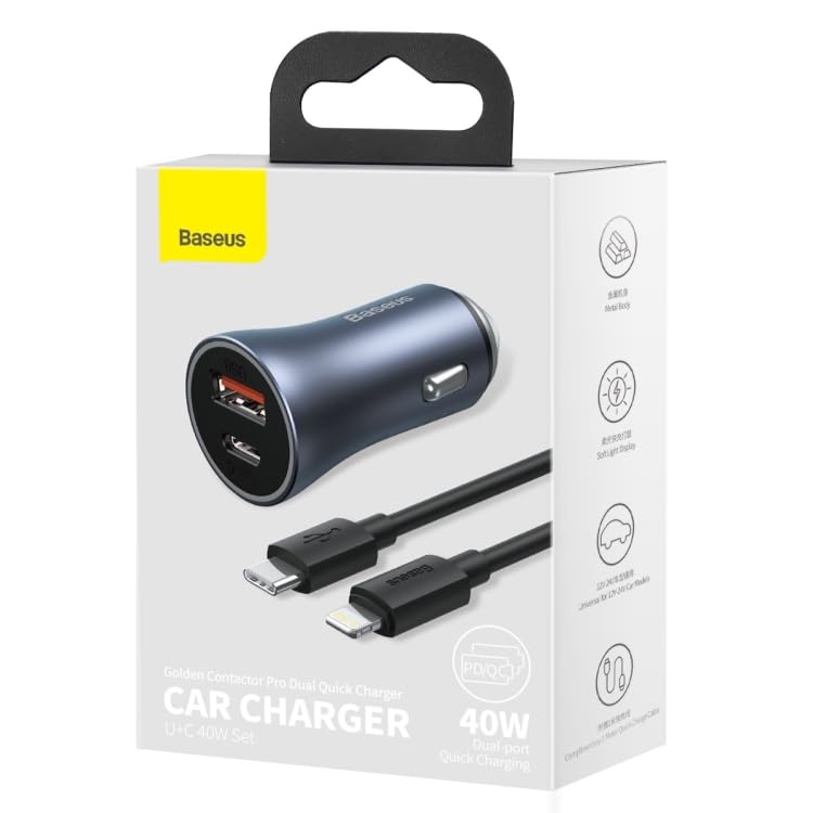 BASEUS CAR CHARGER 40W