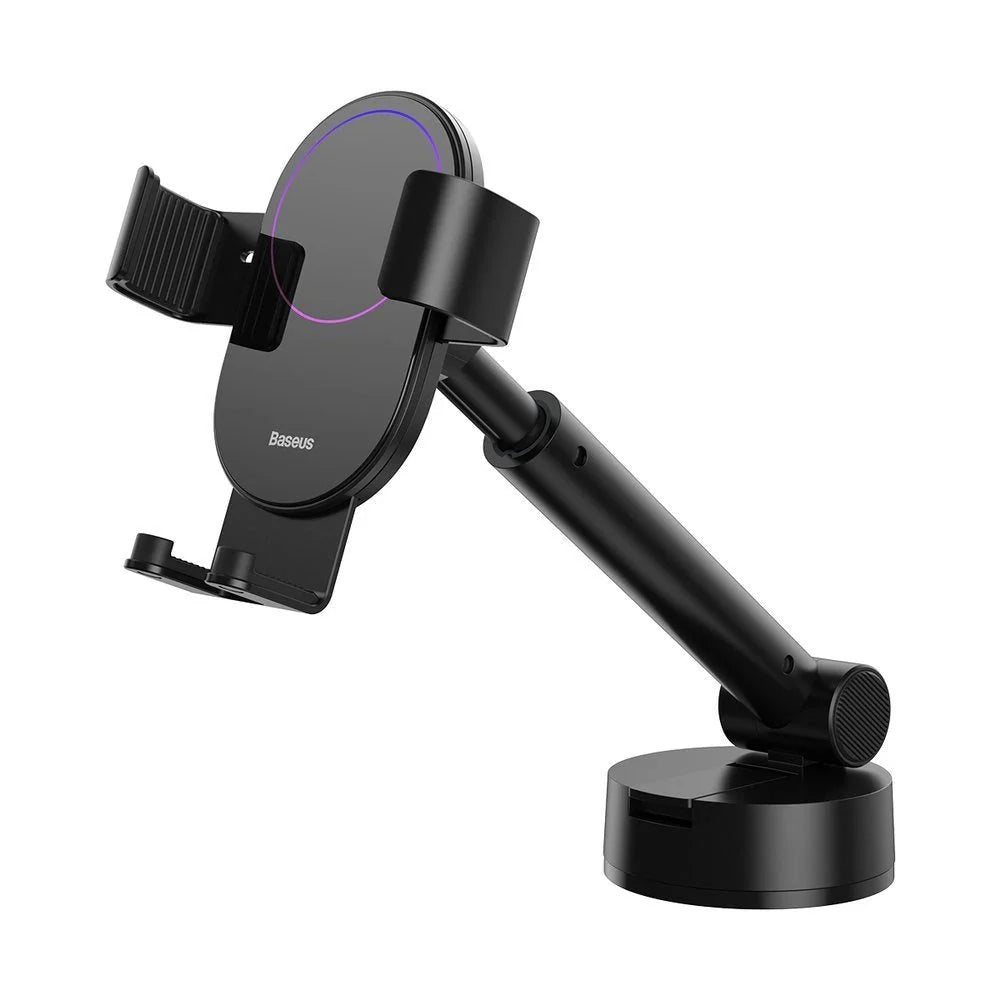 BASEUS CAR MOUNT HOLDER W SUCTION BASE BLK