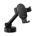 BASEUS CAR MOUNT HOLDER W SUCTION BASE BLK