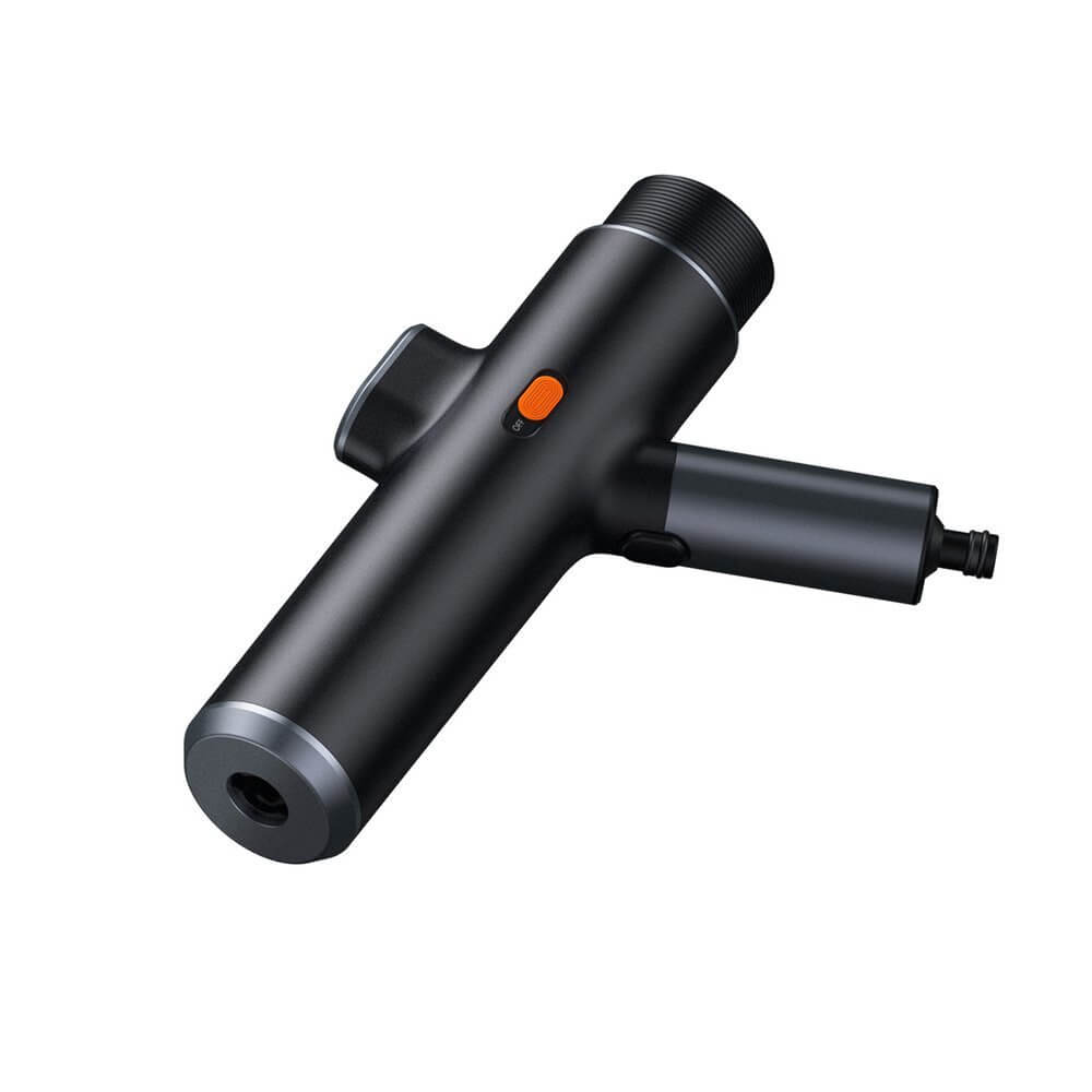 BASEUS Dual Power Portable Electric Car Wash Spray Nozzle - Black