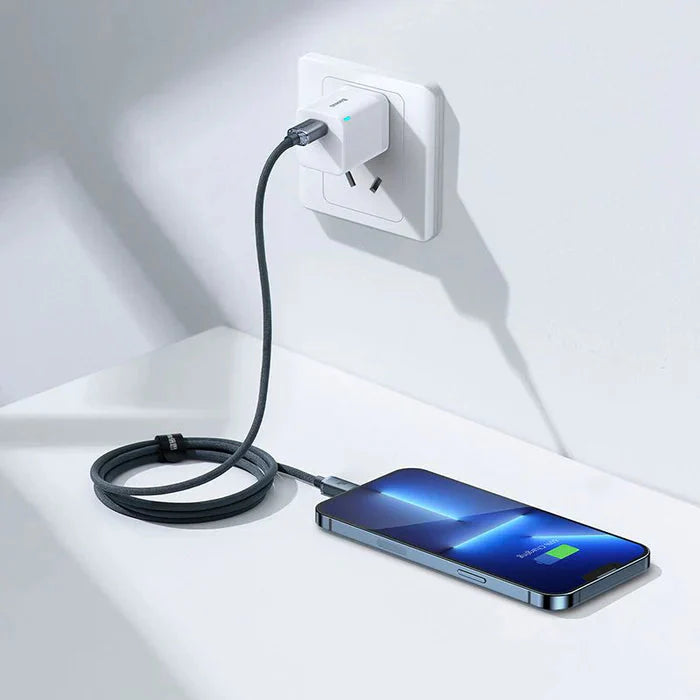 BASEUS FAST CHARGING DATA CABLE TYPE C TO LIGHTNING 20W   1.2M