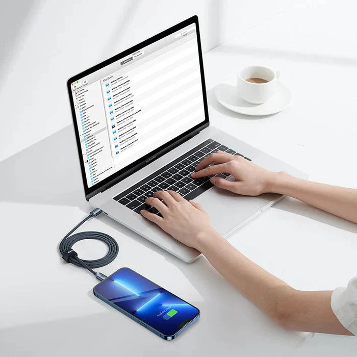 BASEUS FAST CHARGING DATA CABLE TYPE C TO LIGHTNING 20W   1.2M
