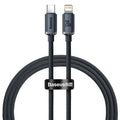 BASEUS FAST CHARGING DATA CABLE TYPE C TO LIGHTNING 20W   1.2M