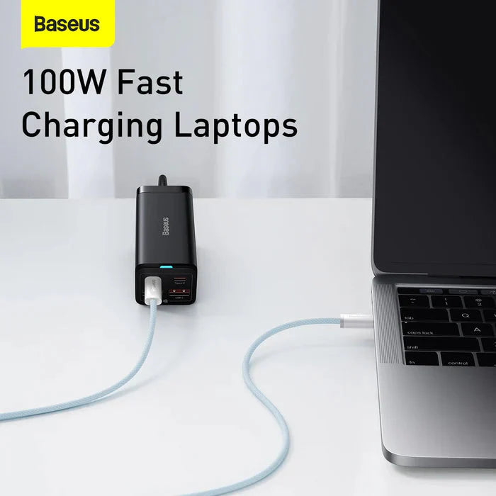 BASEUS FAST CHARGING DATA CABLE TYPE C TO TYPE C 100W  1M