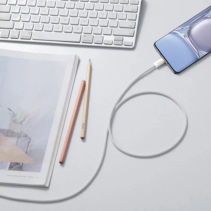 BASEUS FAST CHARGING DATA CABLE TYPE C TO TYPE C 100W  1M