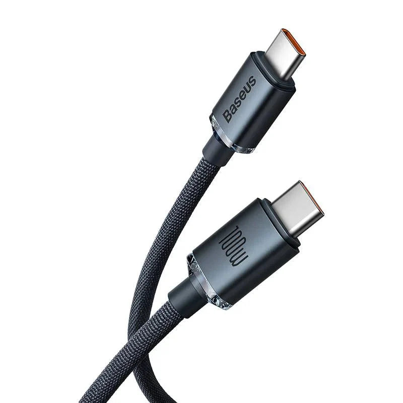 BASEUS  FAST CHARGING DATA CABLE TYPE C TO TYPE C   100W  2M