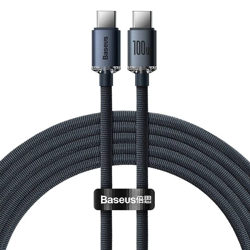 BASEUS  FAST CHARGING DATA CABLE TYPE C TO TYPE C   100W  2M