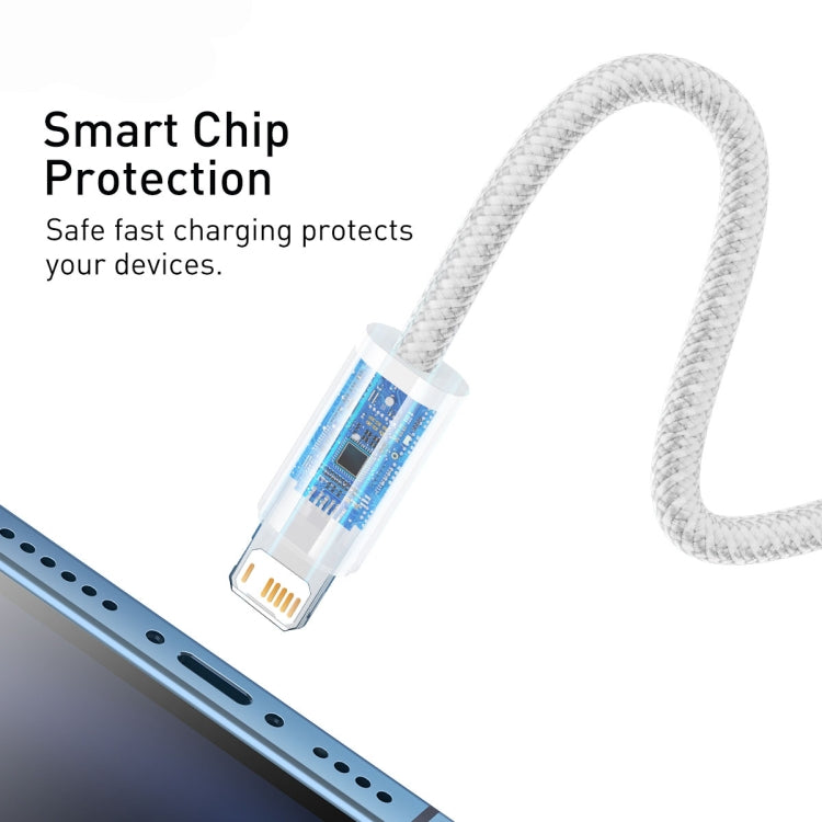 BASEUS FAST CHARGING DATA CABLE USB TO LIGHTNING 2.4A   2M