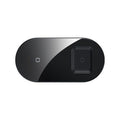 BASEUS SIMPLE 2IN1 WIRELESS CHARGER 18W MAX FOR PHONES + PODS (QI) BLACK