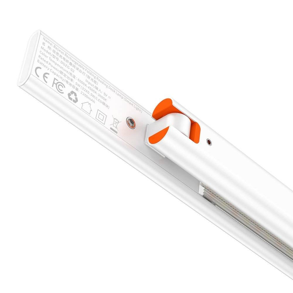 BASEUS SMART EYE SERIES CHARGING FOLDING READING DESK LAMP (SMART LIGHT) WHITE