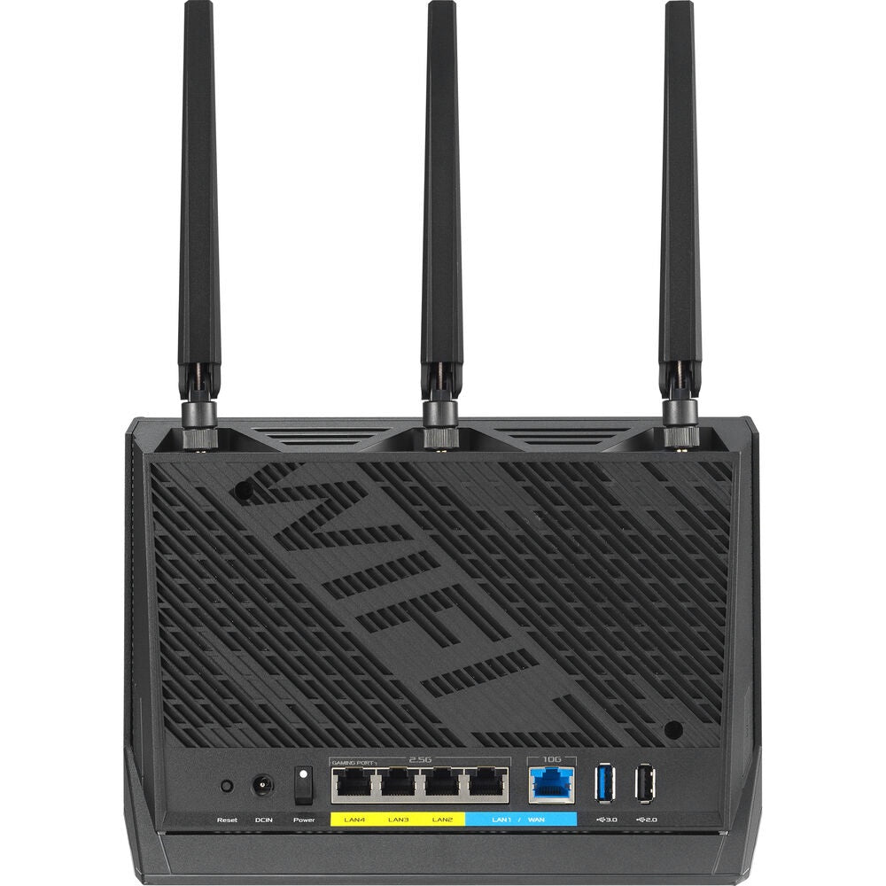 Asus BE6800 Dual Band RT-BE86U Performance Wifi 7 Extendable Router 2.6Hz Quad-Core CPU For Ultra-Fast Network Speed