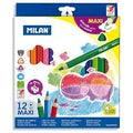 MILAN MAXI TRIANGULAR COLOURED PENCILS BOX OF 12