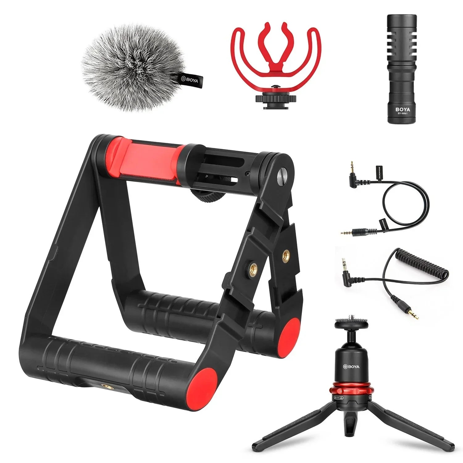 BOYA Multifunctional Smartphone Video Kit – Black