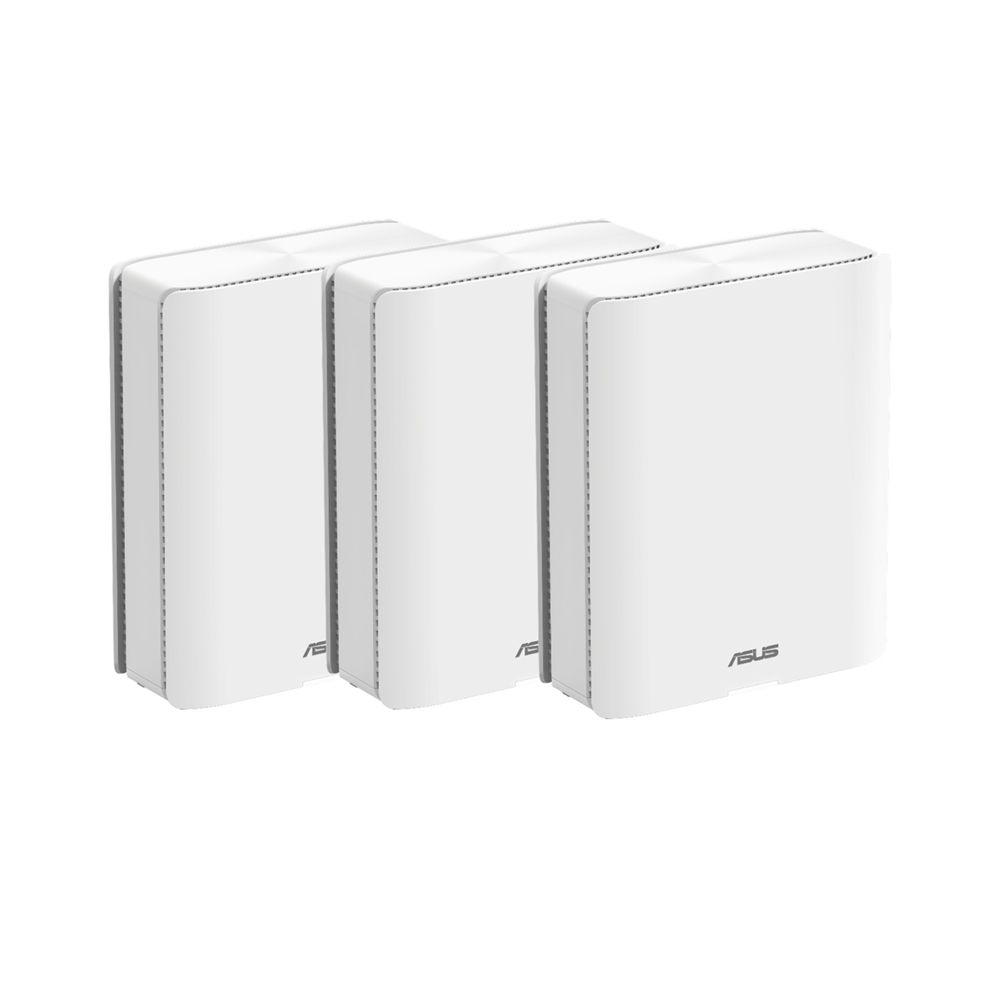 Asus Zenwifi Bq16 Quad Band Wifi 7 (802.11Be) Mesh Router 3Pack - White