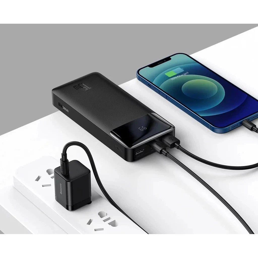 Baseus 20000mAh 15W Bipow Digital Display Power Bank