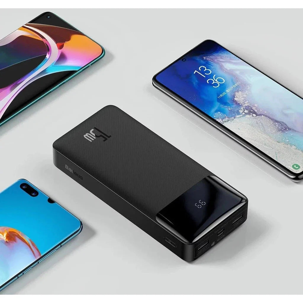 Baseus 20000mAh 15W Bipow Digital Display Power Bank