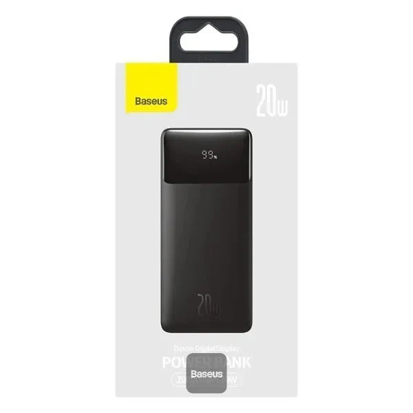 Baseus 20000mAh 20W Bipow Digital Display Fast Charge Power Bank