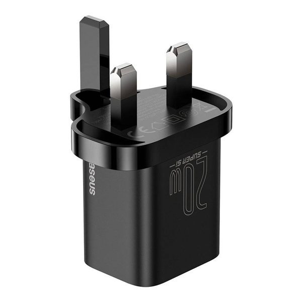 Baseus 20W Super Si Quick Charger 1C UK Black