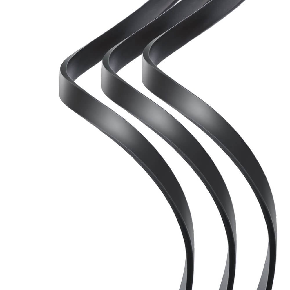 Baseus 3-In-1 USB Charging Cable, 3.5A, 1.2 Meter, Dark Grey - CAMLT-BYG1