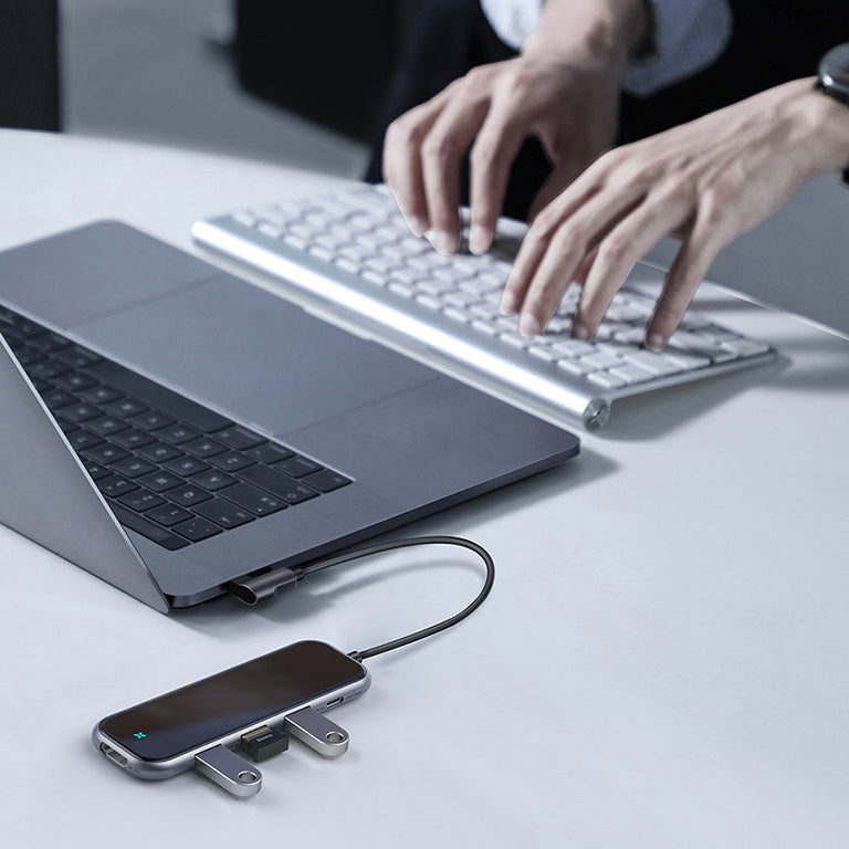 Baseus 5-in-1 Type-C HUB Multifunctional Docking Station CAHUB-BZ0G
