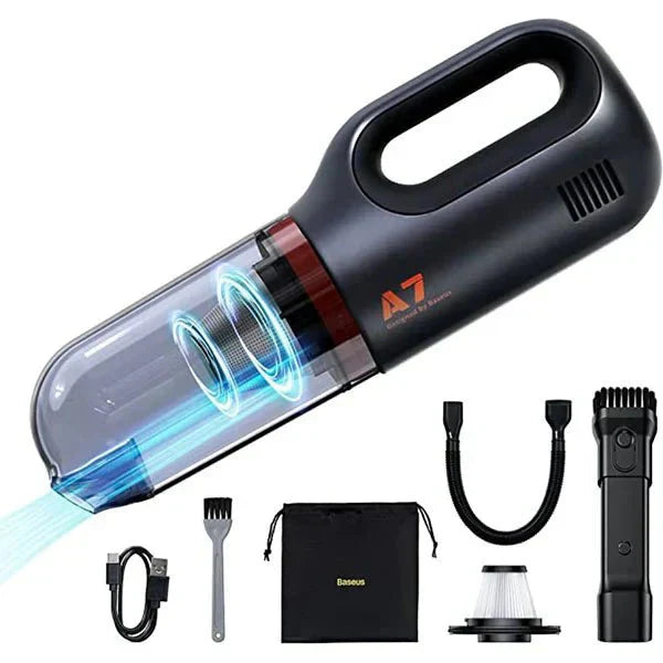 Baseus A7 Car Vacuum Cleaner, Black - VCAQ020213
