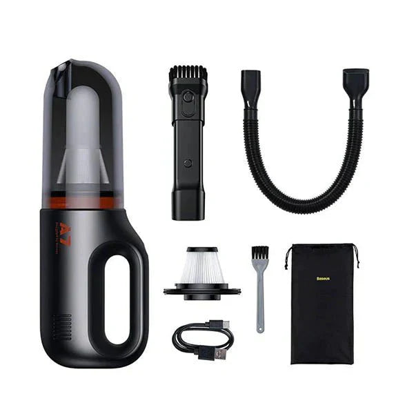 Baseus A7 Car Vacuum Cleaner, Black - VCAQ020213