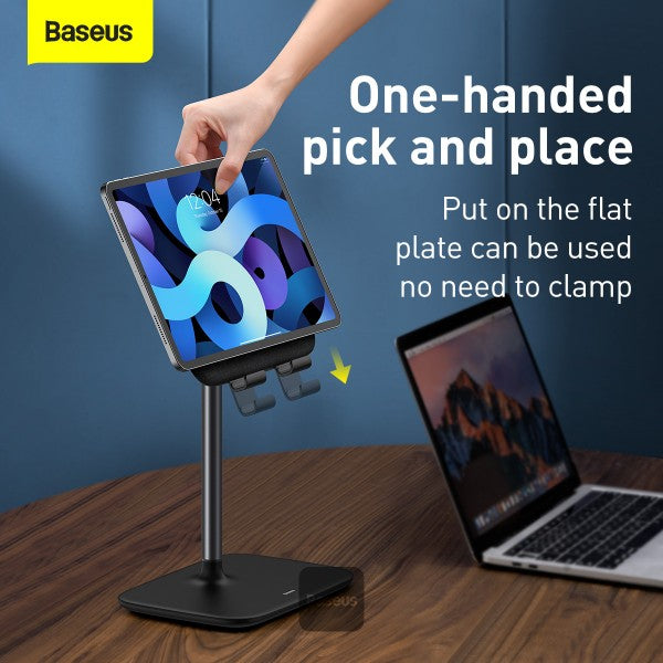 Baseus Adjustable Phone/Tablet Desktop Holder (Black) SUZJ-01