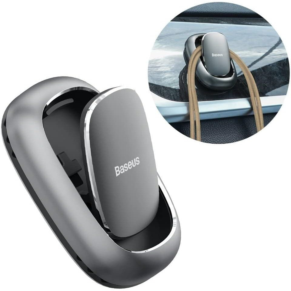 Baseus Beetle Vehicle Hook Dark Grey