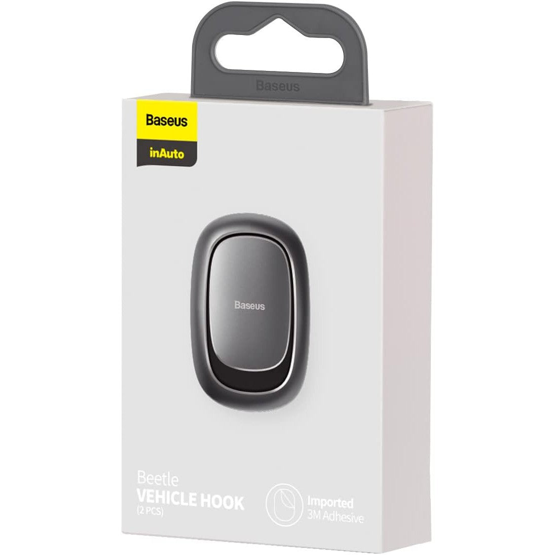 Baseus Beetle Vehicle Hook Dark Grey