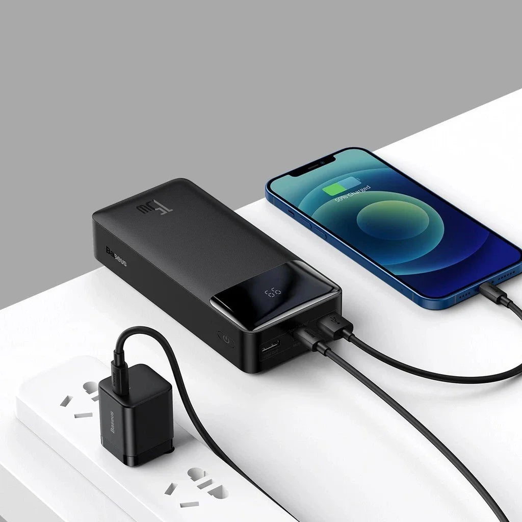 Baseus Bipow 15W 30000mAh Digital Display Powerbank PPDML-K01