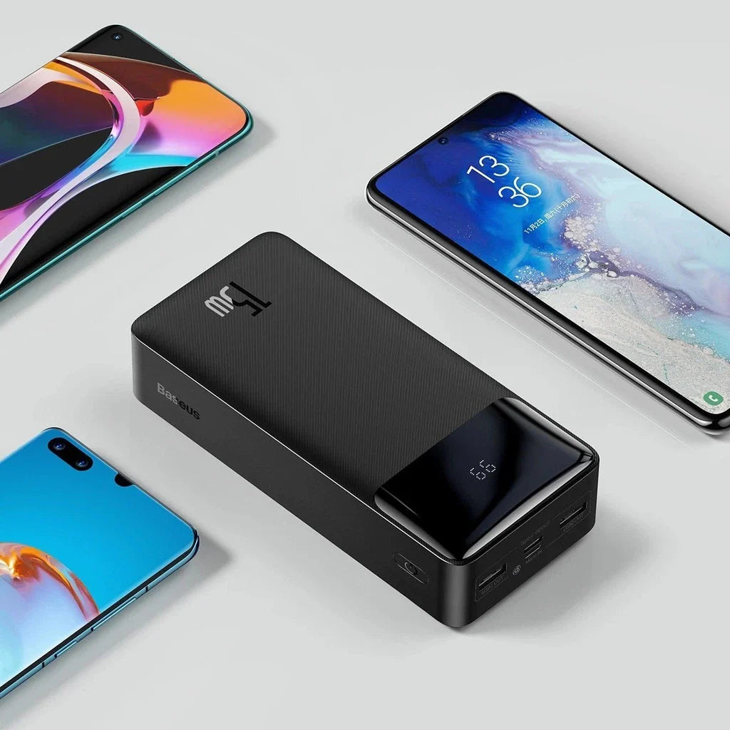Baseus Bipow 15W 30000mAh Digital Display Powerbank PPDML-K01