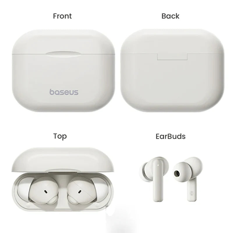 Baseus Bowie E17 TWS Earbuds - Bluetooth / Stellar White