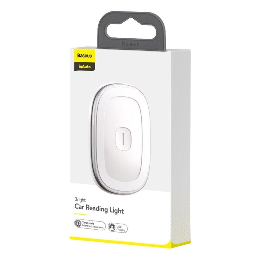 Baseus Bright Car Reading Light - 400mAh / Micro-USB / White