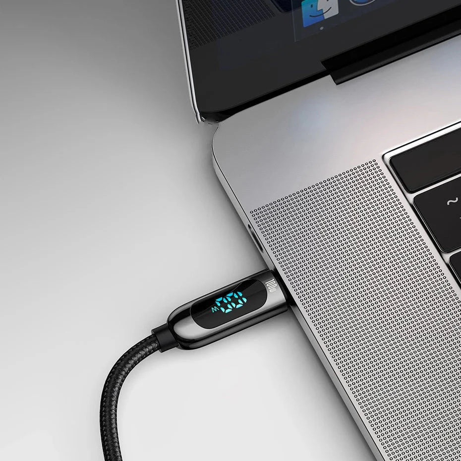 Baseus CATSK-C01 USB-C - USB-C PD QC cable 100W 5A 480Mb/s 2m - black