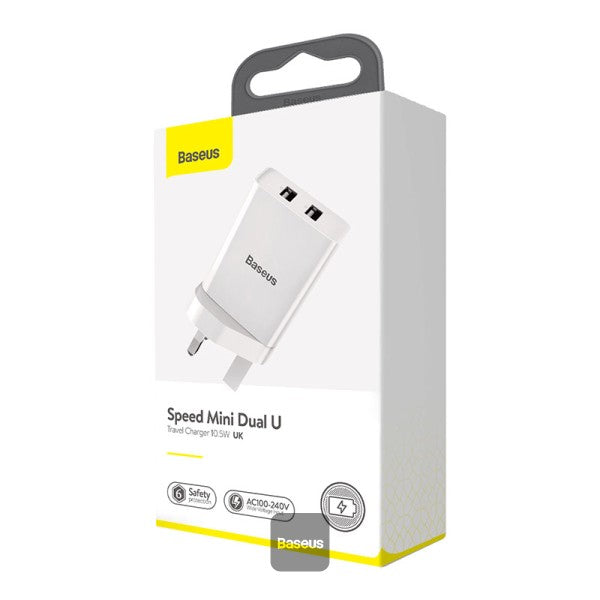 Baseus CCFS-S02 Speed Mini Dual USB Travel Charger